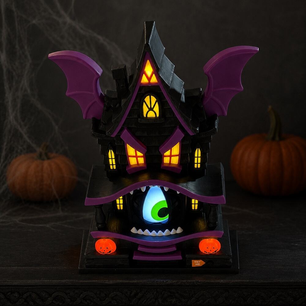 Hyde and EEK Animated Monster House Eyeball Halloween Decor 11 In New
